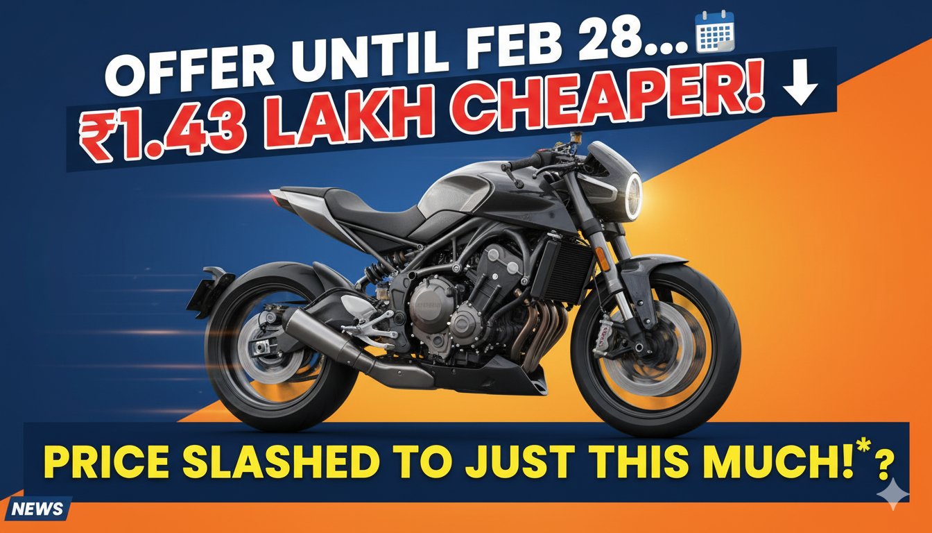 Kawasaki Ninja 1100SX motorcycle with discount offer till 28 February 2026