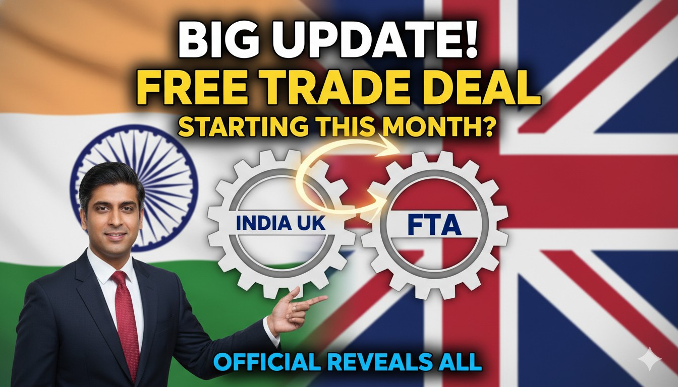 भारत और यूके के बीच मुक्त व्यापार समझौता CETA, अप्रैल 2026 से लागू होने की उम्मीद, 99% भारतीय निर्यात जीरो ड्यूटी