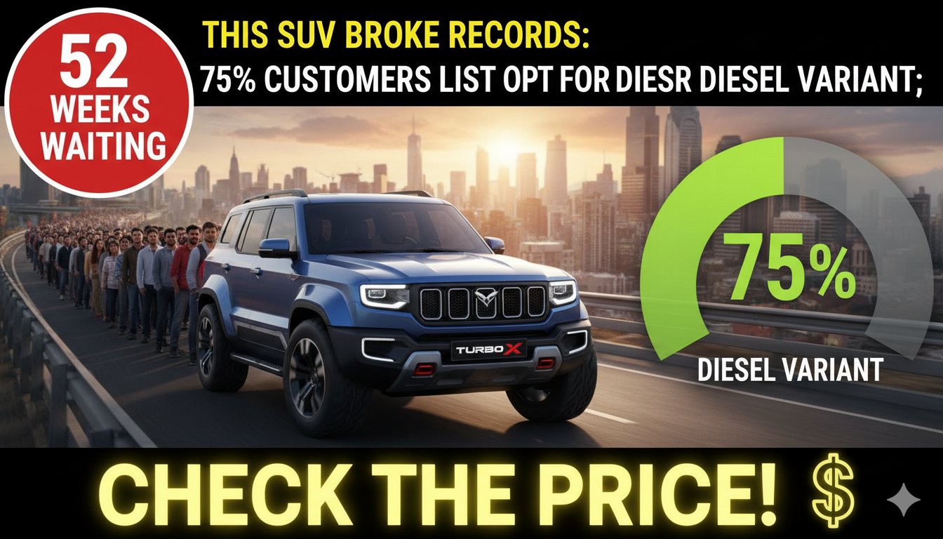 महिंद्रा XUV 7XO SUV फ्रंट व्यू, ग्रे कलर में पार्क की हुई, 7-सीटर पॉपुलर मॉडल