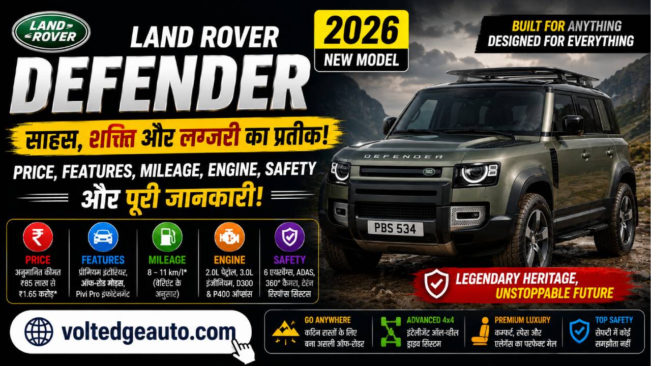 Land Rover Defender 2026 Price Features Mileage