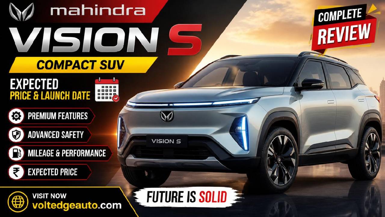 Mahindra Vision S Compact SUV India Launch